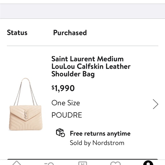 Looking to sell brand new YSL LouLou purse in calf skin . - Picture 9 of 9